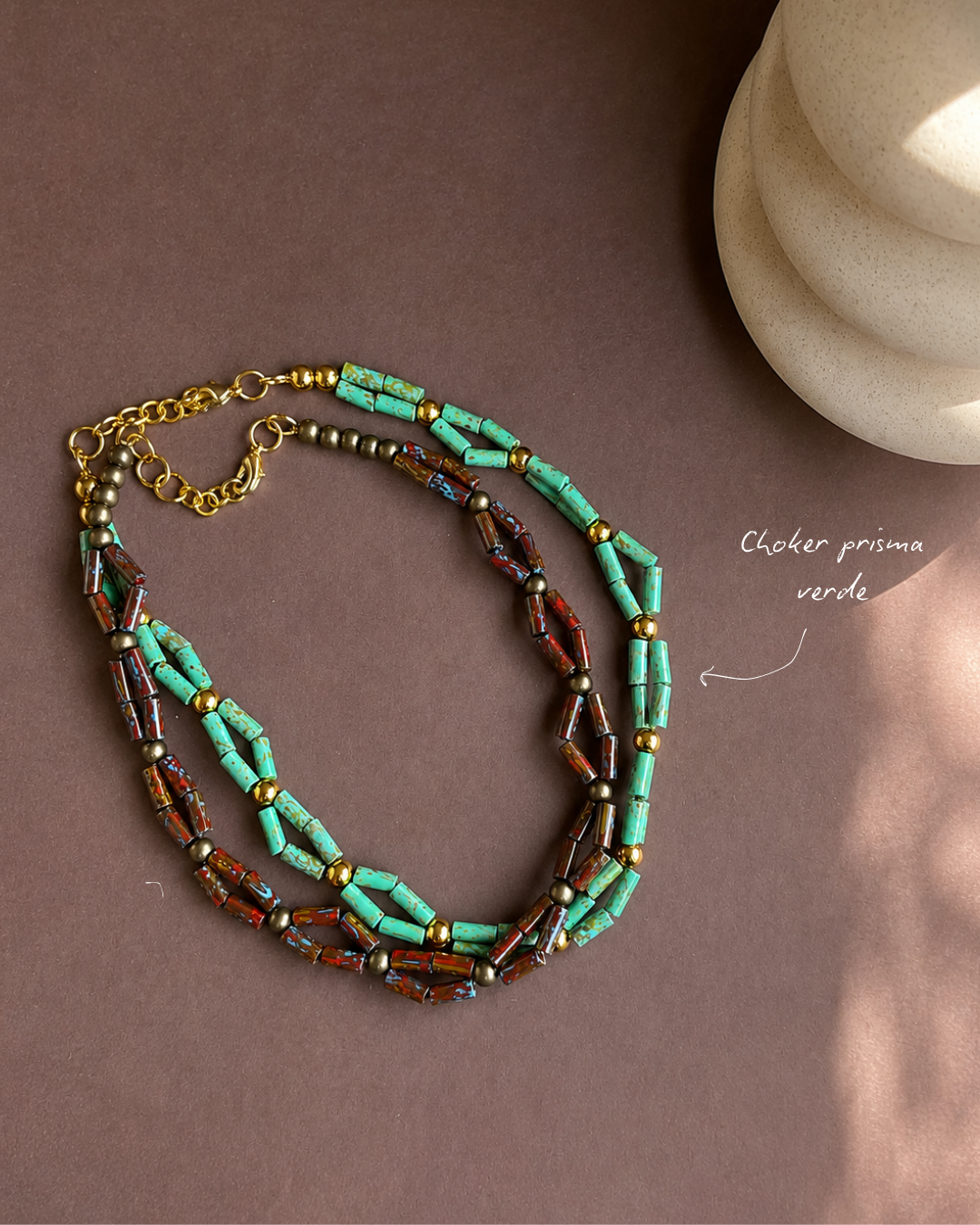 Collar Prisma - Verde