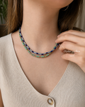 Choker Cadena - Azul